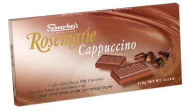 Schmerling's Rosemarie Cappuccino Schweizer Schokoriegel, Kaffee gefüllt, 3,5 oz