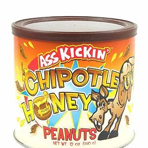 Ass Kickin Chipotle Honig Erdnüsse, 12oz