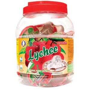 ABC Kokos Jelly Lychee im Kunststoffglas – 1400 G