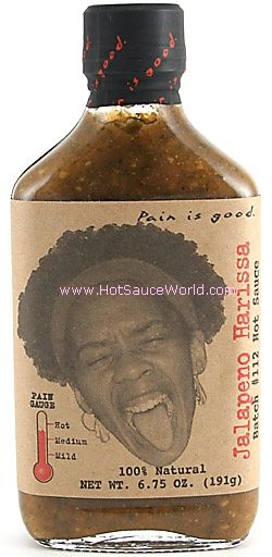 Pain is Good Diva Jalapeno Harissa #112 Chilisauce, 5oz