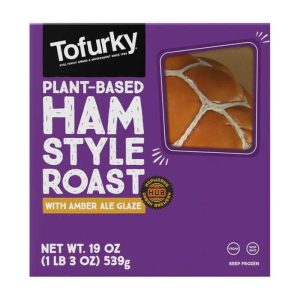 Tofurky – Gebratener Schinken auf Pflanzenbasis mit Amber Ale Glaze, 19oz