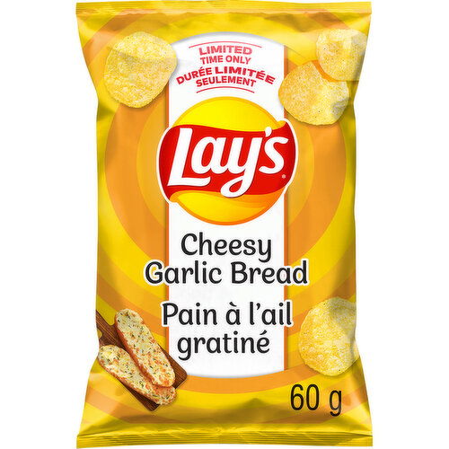 Lays Cheesy Knoblauch Brot