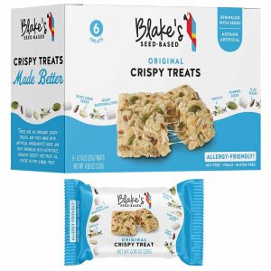 Blake's Seed Based – Reis knusprig Treats Original, 4,68 oz – Packung mit 12 Stück