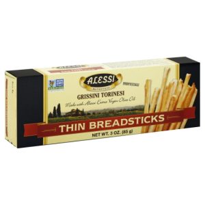 alessi – dünne original Brötchen, 3 Unzen Packung mit 12
