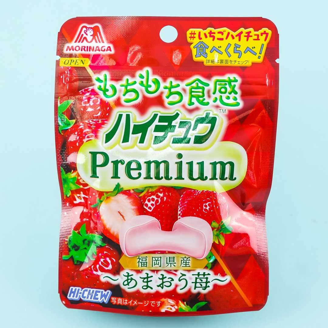 Hi-Chew Premium Süßigkeiten – Amaou Erdbeere