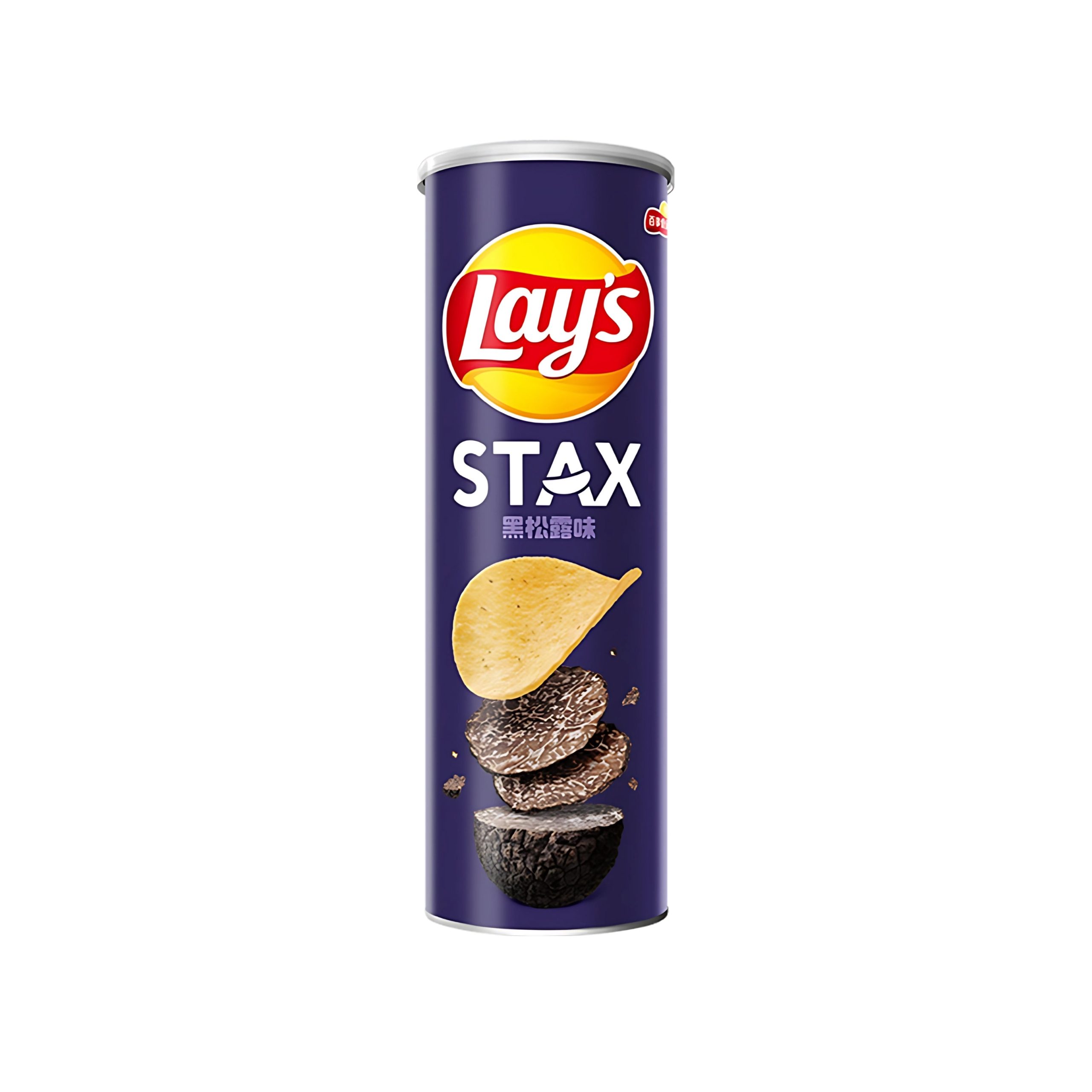Lay's Stax Kartoffelchips Schwarzer Trüffel (China)
