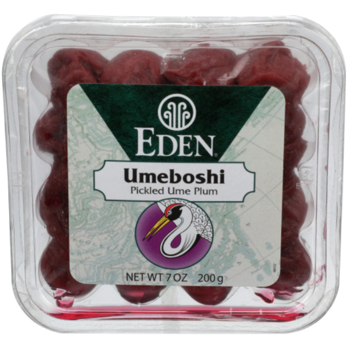 Eden Foods Umeboshi Plums 7 Oz – Packung mit 12 Stück