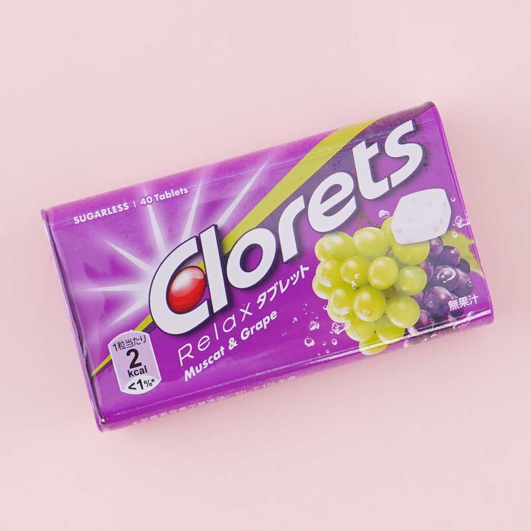 Clorets Relax Tablet Minzbonbons – Muscat und Traube