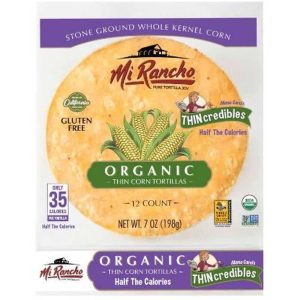 Mi Rancho Bio-Mais dünnkälber Tortillabrot, 12 Zähler, 7 Unzen