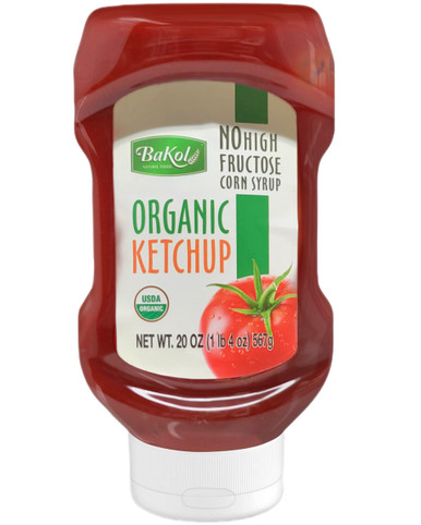 Bakol Bio Tomatenketchup, Squeeze Flasche, 20 oz