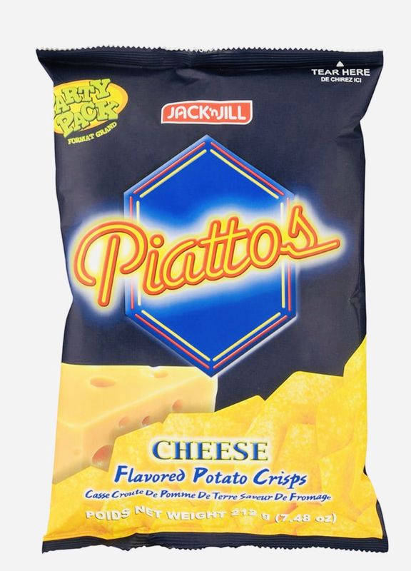 J & J Piattos Käse Chips Party Packung 212G