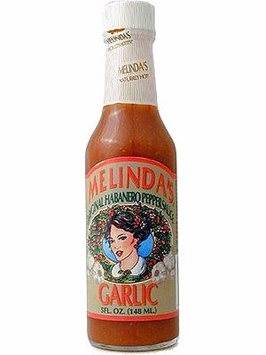 Melinda's Knoblauch Habanero Sauce, 5oz