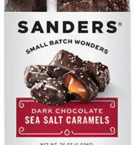 Sanders dunkle Schokolade Meersalz Karamellen, 36 Unzen