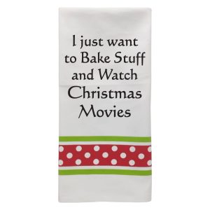XP-309 Ich will nur backen...CHRISTMAS TOWEL