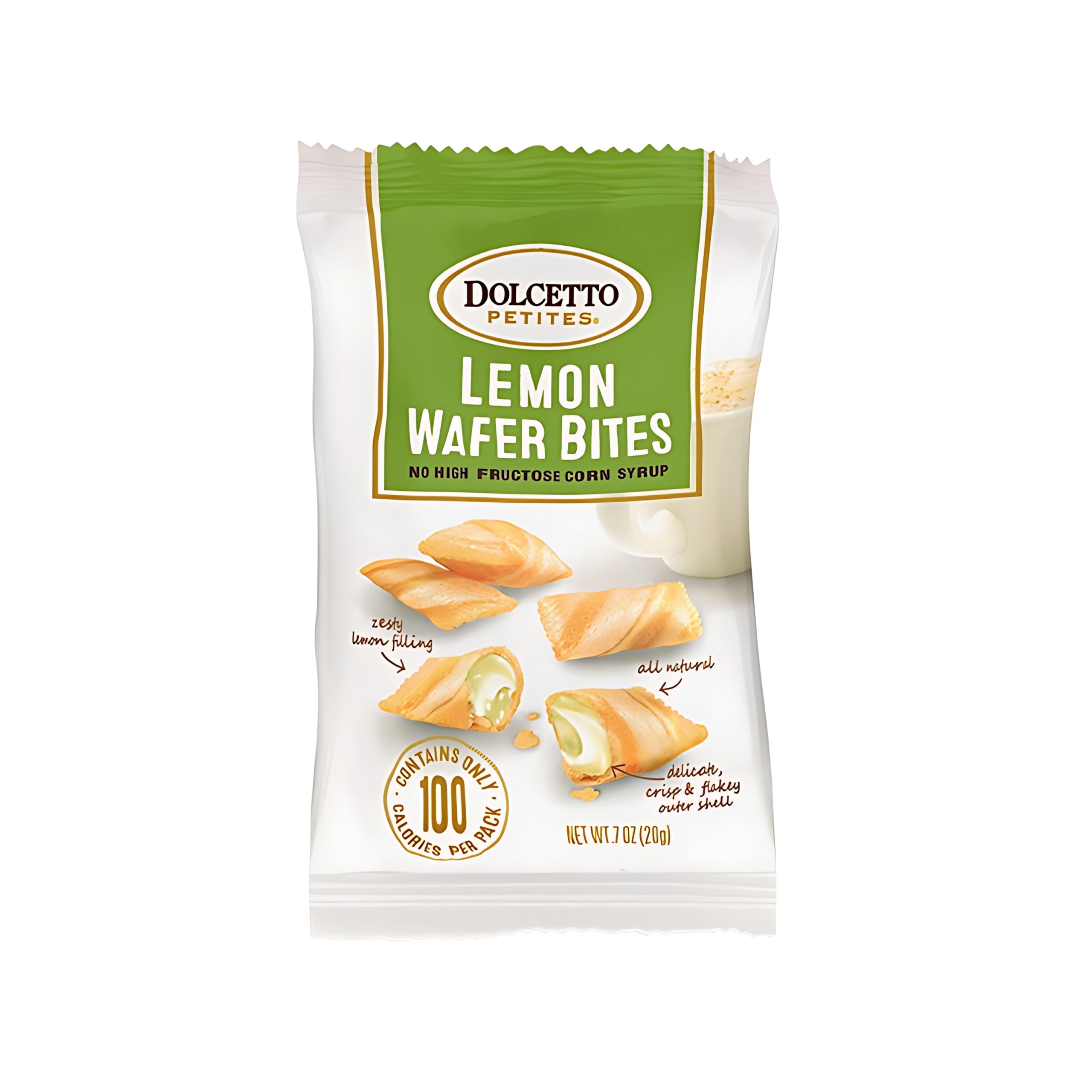 Dolcetto Zitronenwafer beißen (italienisch)