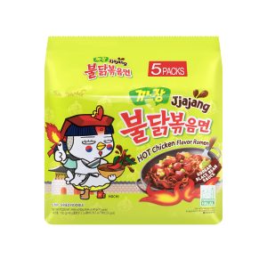 samyang buldak jjajang ramen (5 Packungen) (korea)