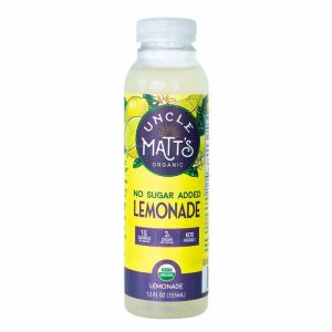Uncle Matt's Bio – Limonade ohne Zuckerzusatz, 12fo – 6er Packung
