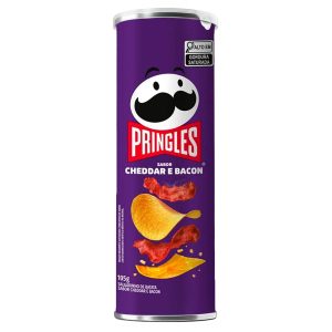 Pringles Cheddar E Bacon Kartoffelchips brazil (Fall mit 12) – 115g