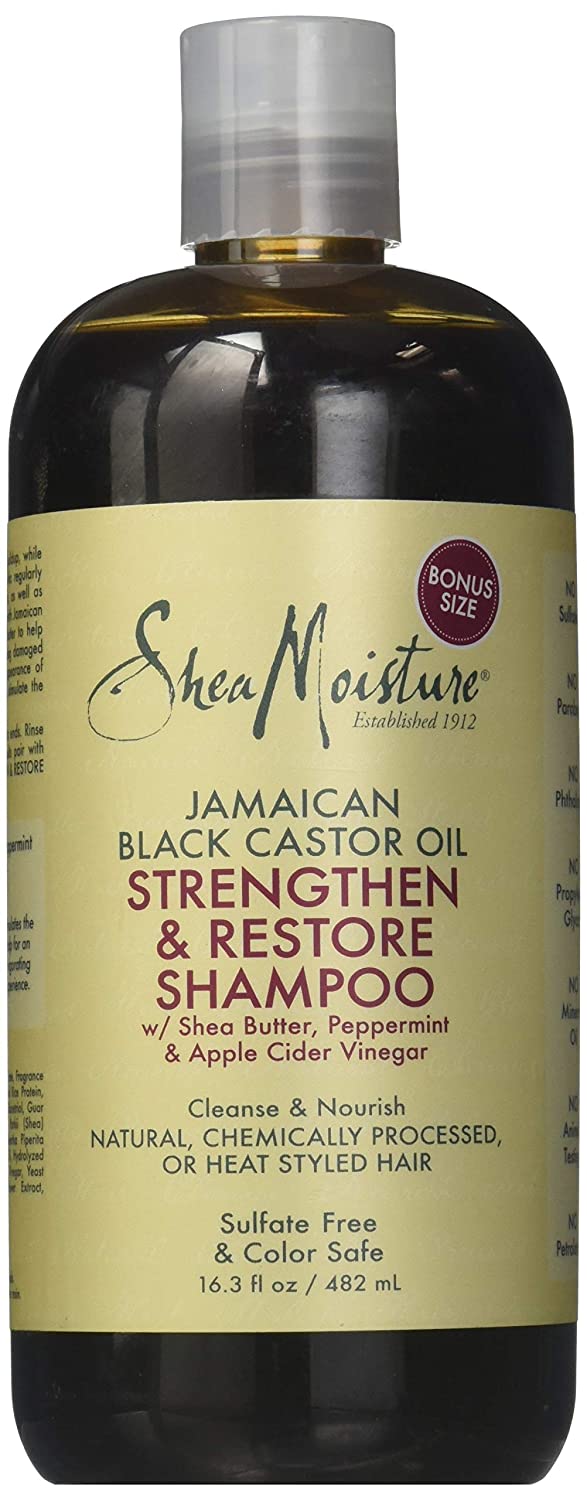 Sheamoisture Shampoo Stärke wachsen 13 Oz – Packung mit 4