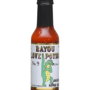 scharfe Sauce bayou Liebe Trank 5 Unzen Hitze Stufe 7 louisiana