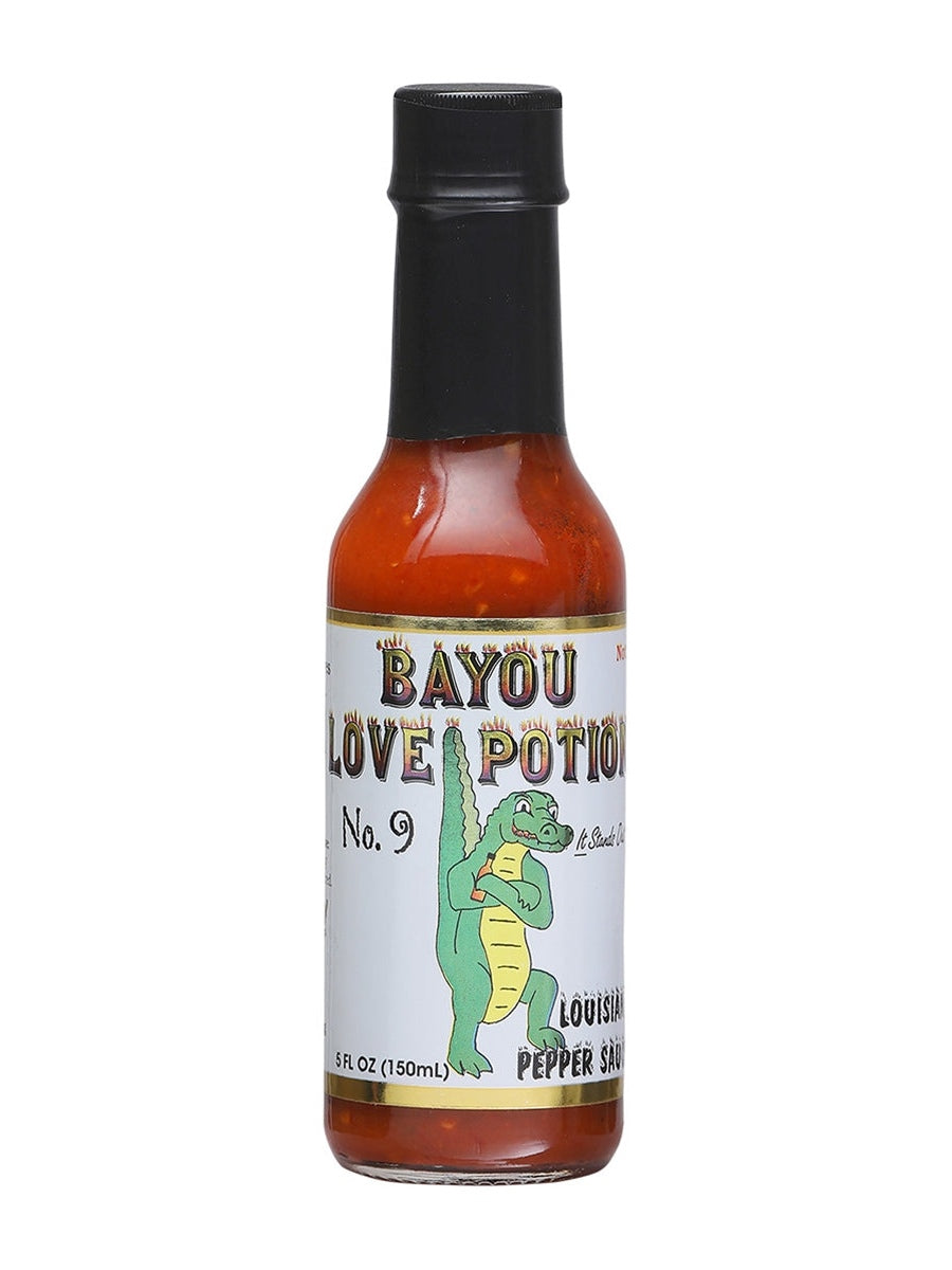 Chilisauce Bayou Liebestränke 5 oz Hitzestufe 7 Louisiana
