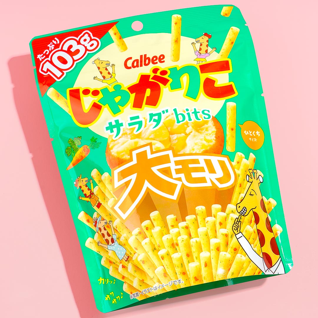 Jagariko Bits Große Kartoffel Snack Packung – Salat