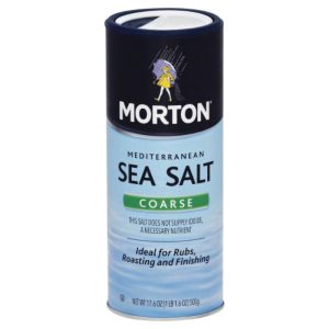 Morton’s – Sea Salz grob, 17,5 oz – Packung mit 12 Stück