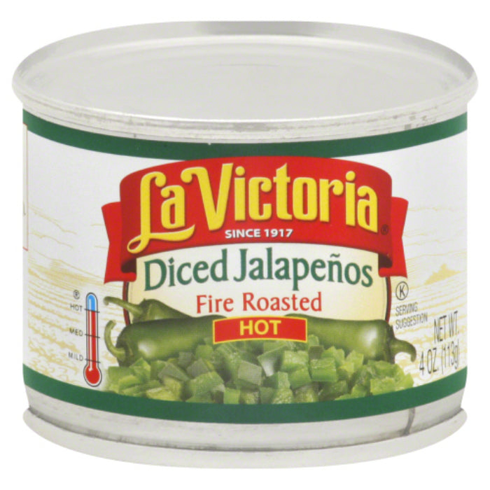 La Victoria Geschnittene heiße Jalapeño-Pfeffer, 4 Oz – Packung mit 24