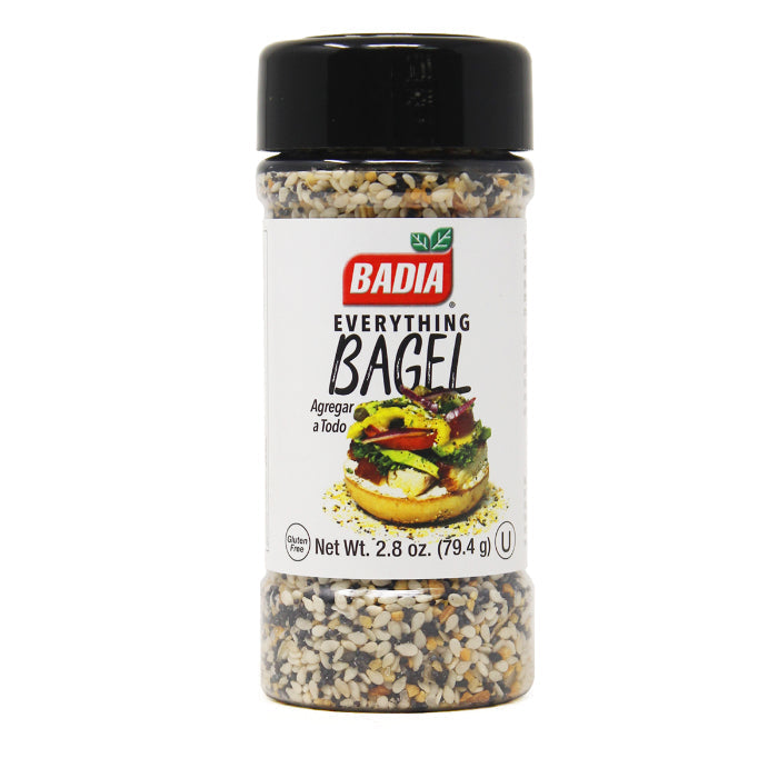 Badia Bagel Everything, 2,8 oz – Packung mit 8 Stück