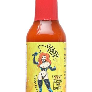 Pleasure & Pain XXX Rated scharfe Sauce. – 5oz