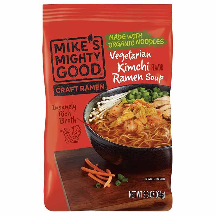 Mike's Mighty Good – Craft Ramen Vegetarische Kimchi-Suppe, 2,3 Unzen