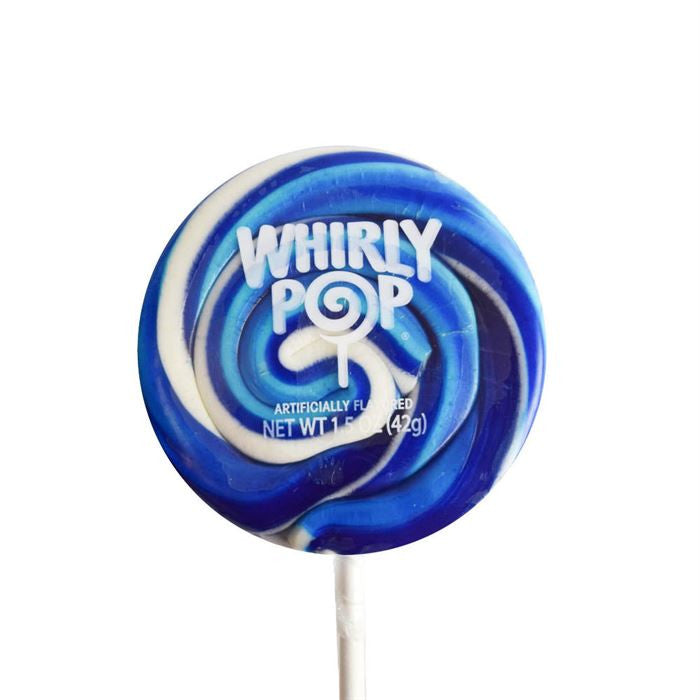 Royal Blau & Weiß Whirly Pops – 1,5 Unzen