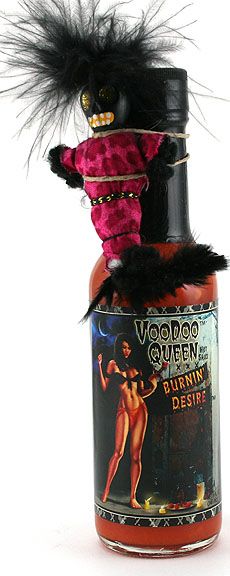 Voodoo Queen Burnin' Desire Chilisauce, 5oz