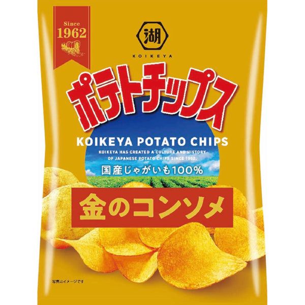 KOIKEYA Kartoffelchips Goldener Consommé – Tokyo Snack Land