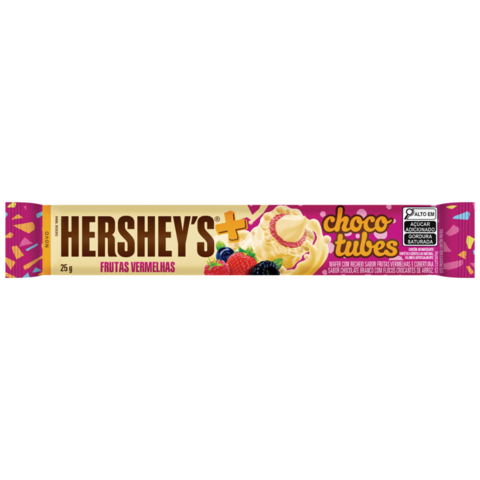 Hershey's Chocotubes Weiße Schokolade N Beeren 25g