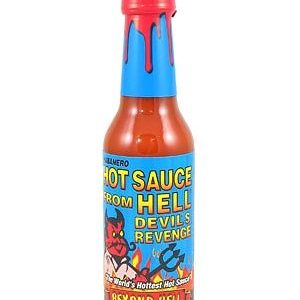 Habanero scharfe Sauce aus der Hölle Teufel Rache, jenseits der Hölle, . – 5oz