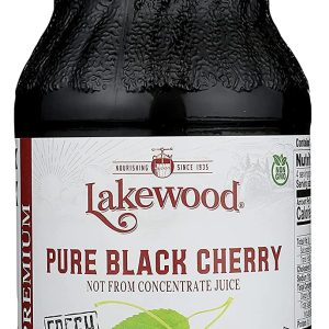 Lakewood Premium – reiner gepresster Schwarzkirschsaft, 32 Fl Oz | Packung