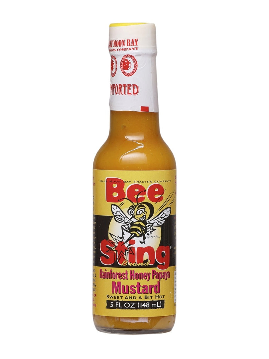 Chilisauce Bee Sting Regenwald Honig Papaya Senf süß und ein bisschen ho
