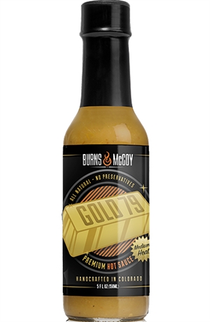 Brennt & McCoy Gold 79 Premium Chilisauce, 5 Unzen