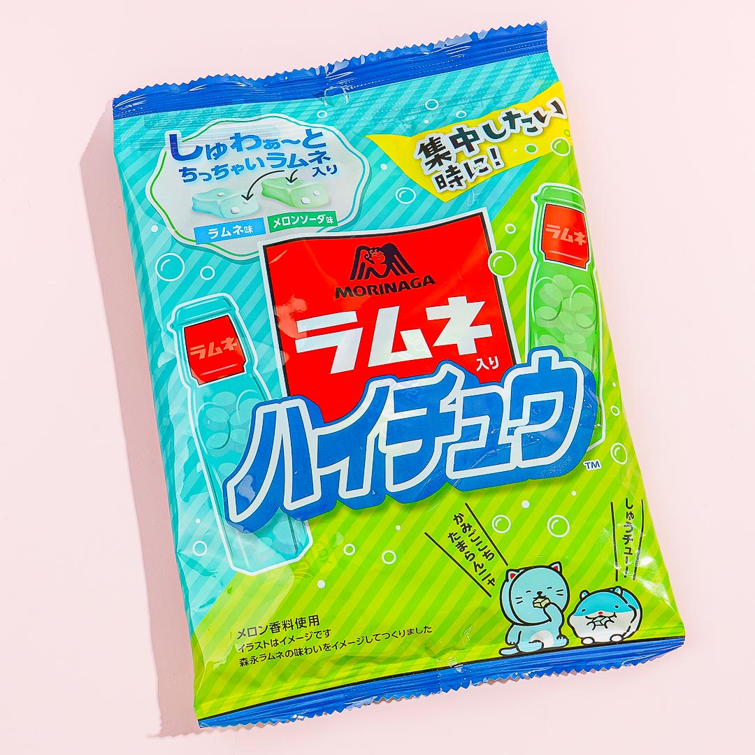 Hi-Chew Weich zum Kauen Süßigkeiten Tasche Ramune & Melone Soda