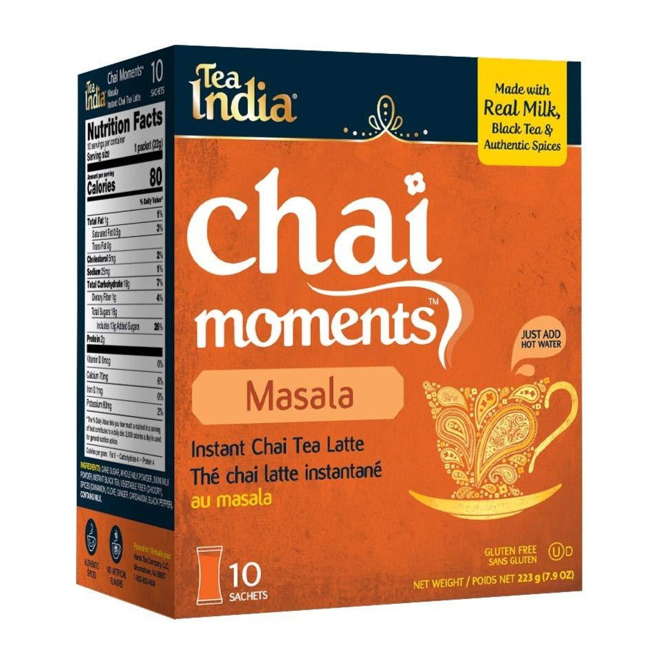 Tee Indien Chai Momente, Masala (10 Beutel) 7,9 oz (223g)