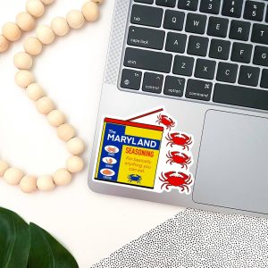 Jami Creates – Maryland Gewürzkrabben Aufkleber