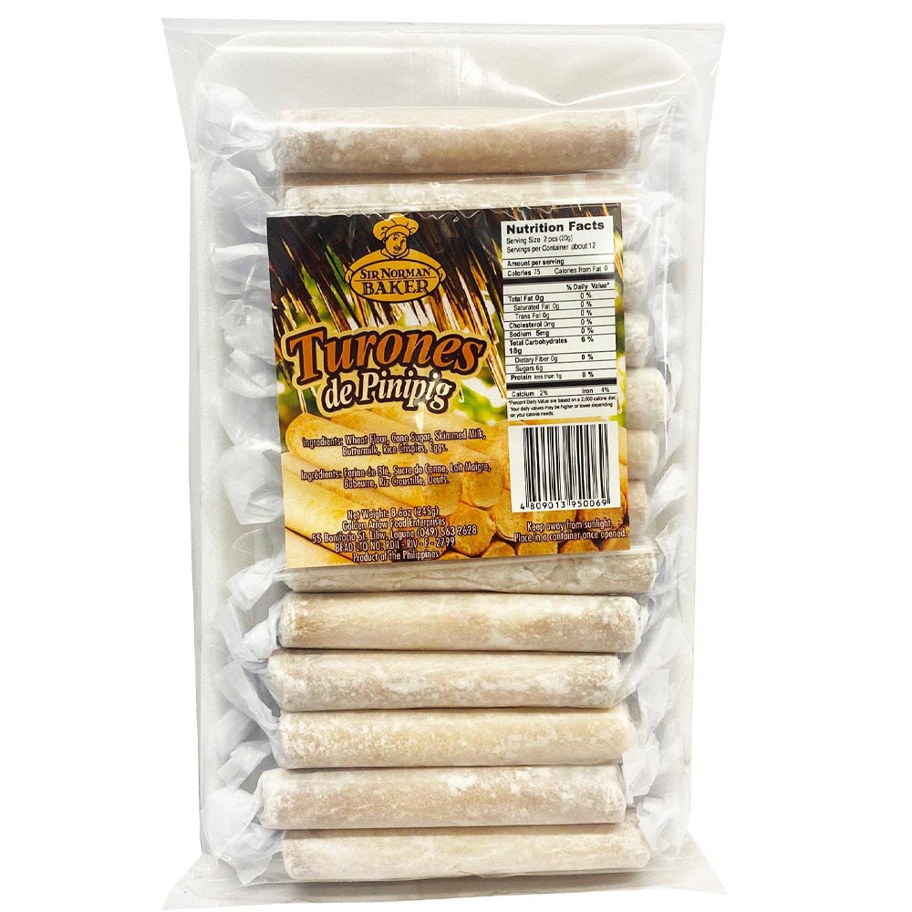 Sir Norman's Baker – Turones De Pinipig – 245 G