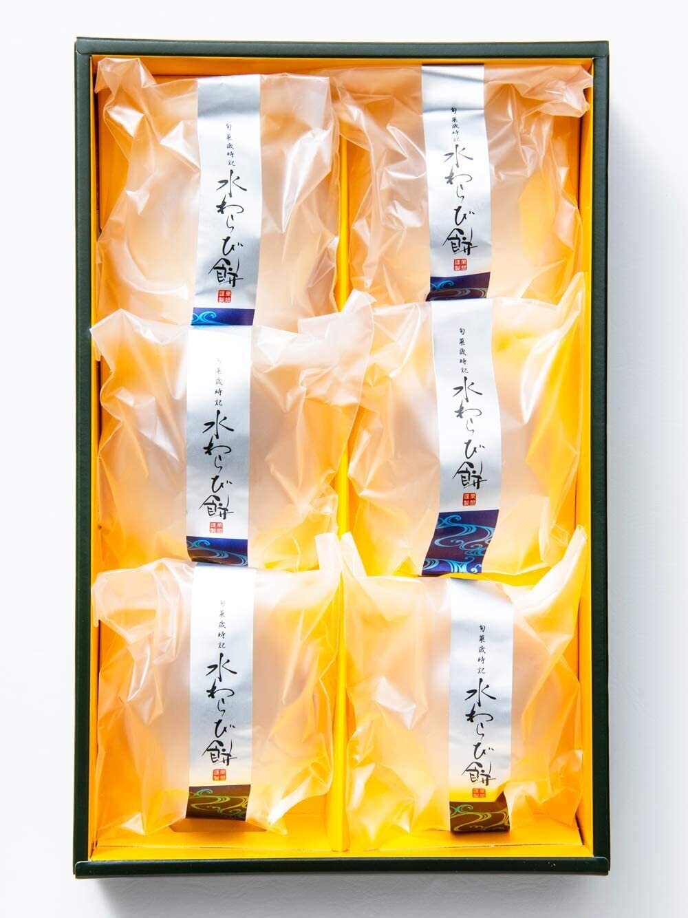 Mizu Warabi Mochi, Transparent, sehr weiche Kanten Jelly, 6 Stück, für Geschenk