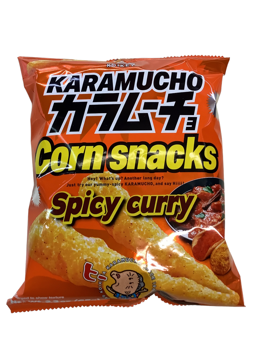 Koikeya Karamucho Würzige Curry Mais Snacks