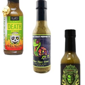 Best of Jalapeno Pfeffer scharfe Saucen Geschenk-Set, 3/ . – 5oz