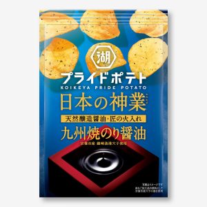 Koikeya Pride Kartoffelchips – kyushu geröstete Nori & Soja-Sauce