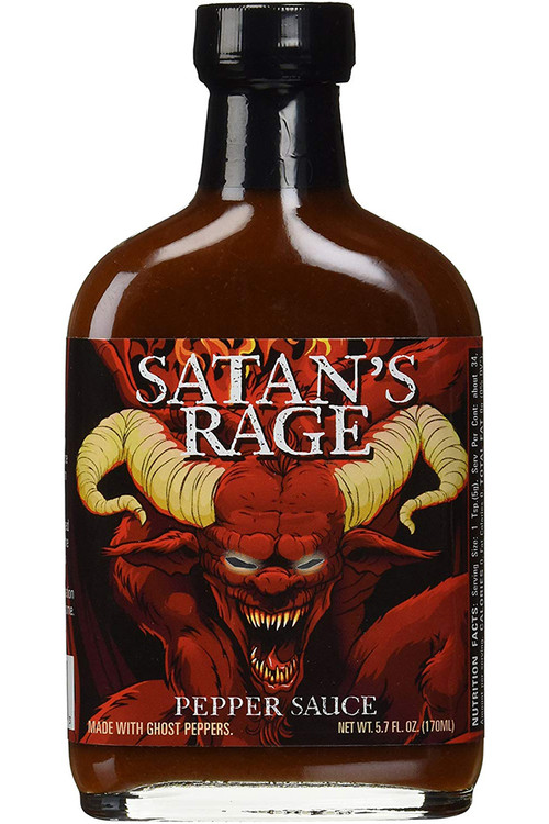 Satans Wut Pfeffer Chilisauce, 5,7 oz