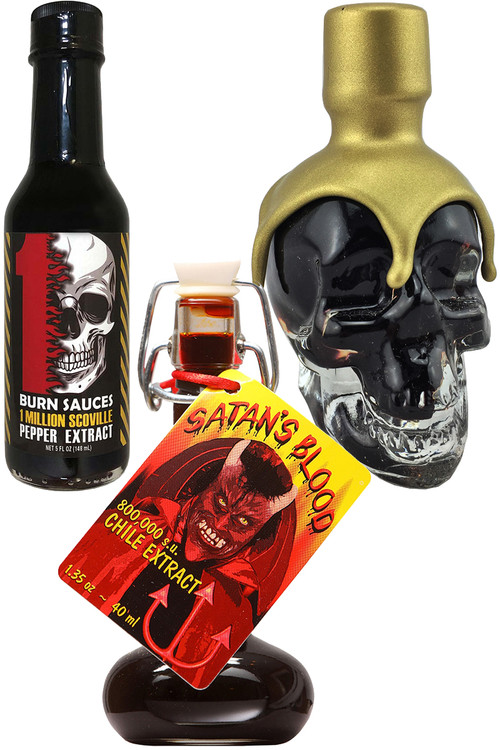 Scariest Pfeffer extrahiert Geschenk-Set, 5oz, 1.7oz, 1.35oz