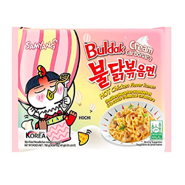 Buldak Creme Carbonara Hot Hähnchen Ramen
